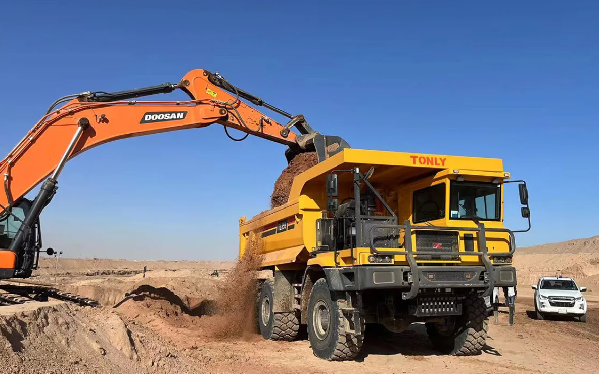 TL869 All-Drive Off-Road Dump Truck