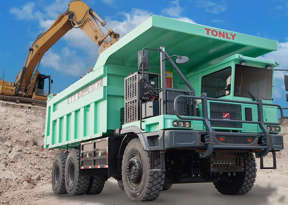 TLE120 All-Electric Off-Road Dump Truck